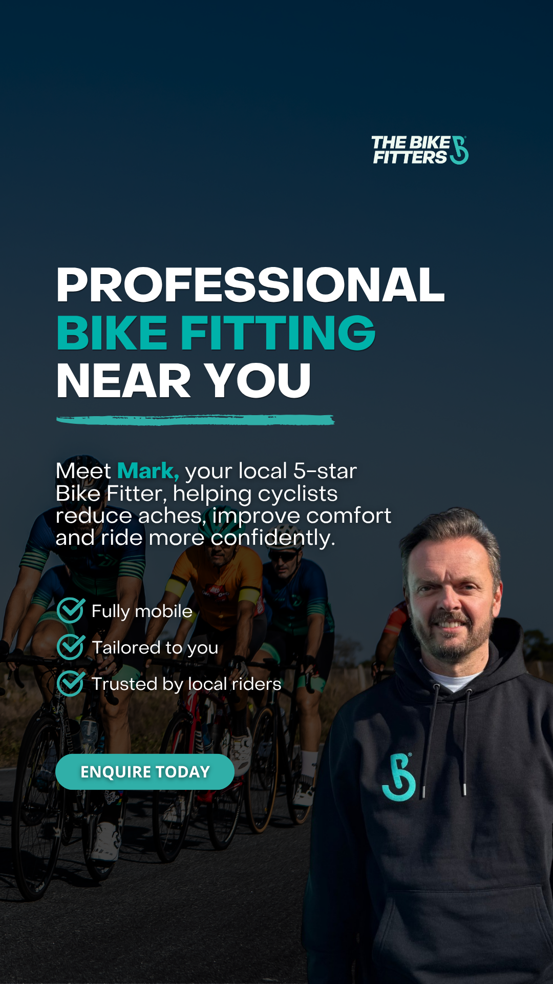 The Bike Fitters Facebook ad