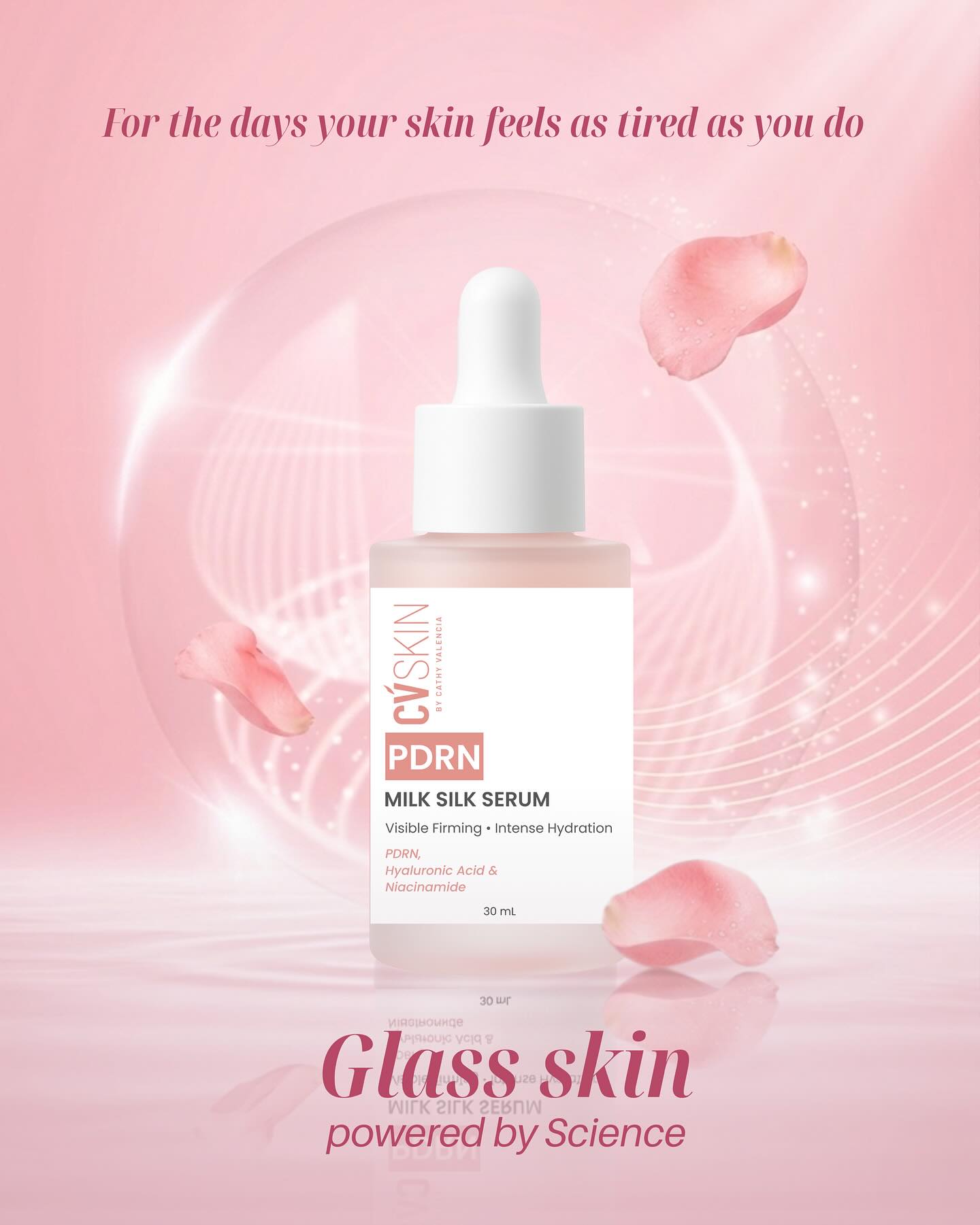 CV Skin by Cathy Valencia Facebook ad: Healthy skin starts with repair.
