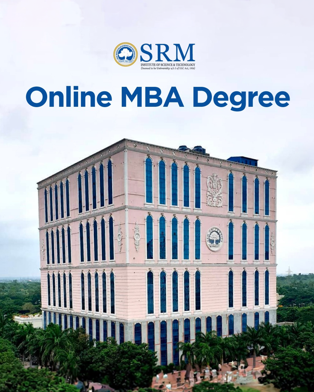 SRM Online Education Facebook ad