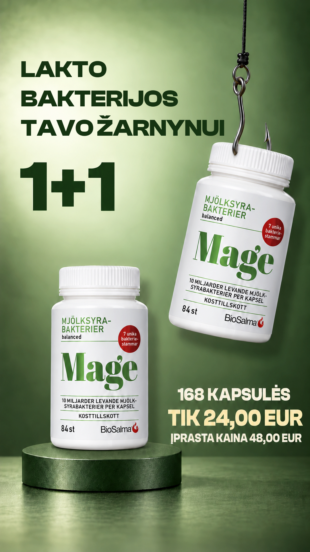 BioSalma Lietuva Facebook ad