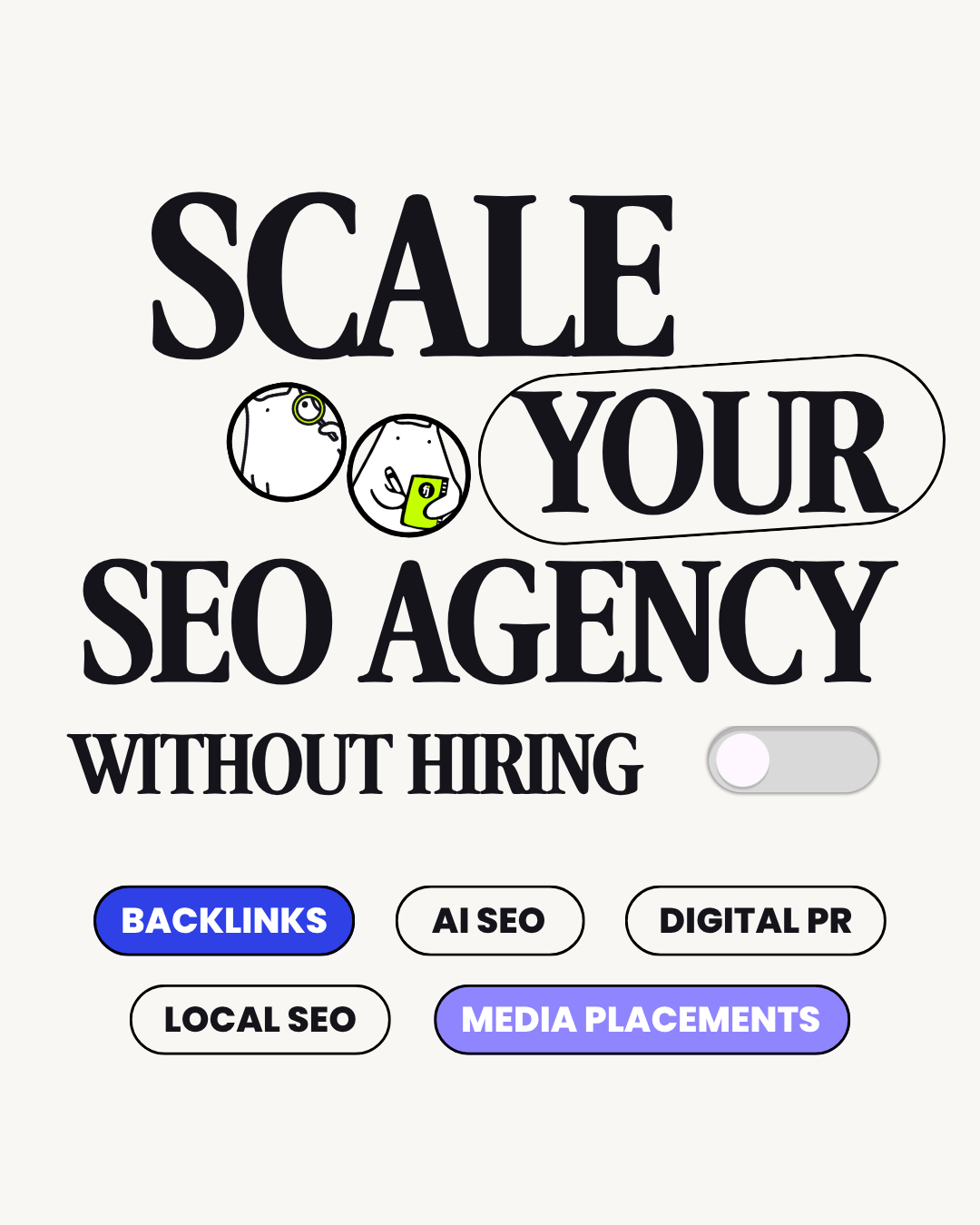 fatjoe Facebook ad: Grow your SEO agency.