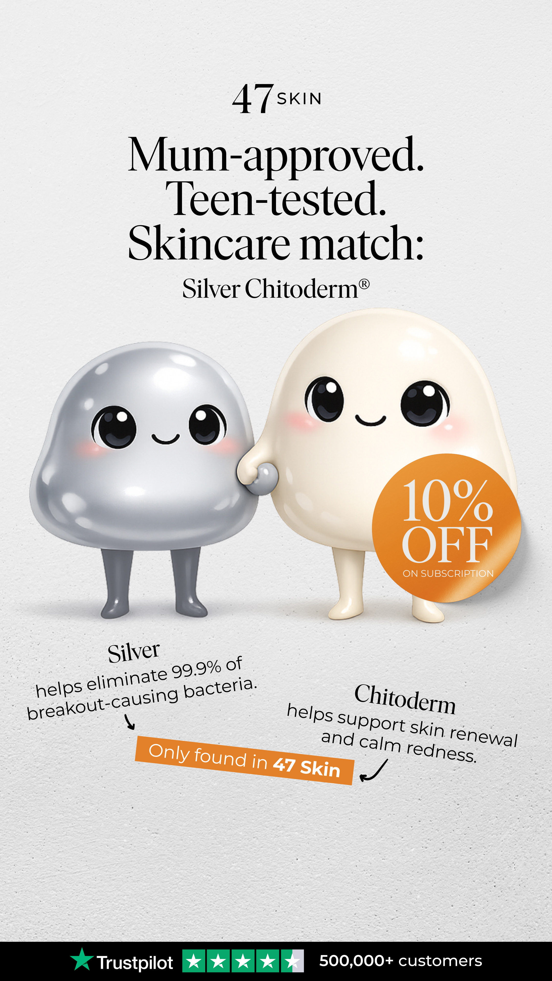 47Skin Facebook ad