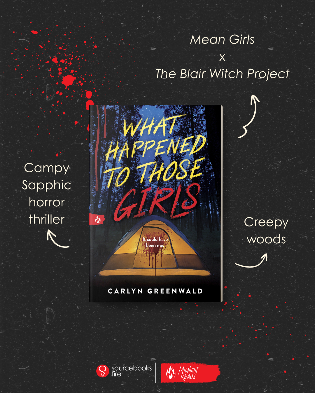 Sourcebooks Fire Facebook ad: New from Midnight Reads