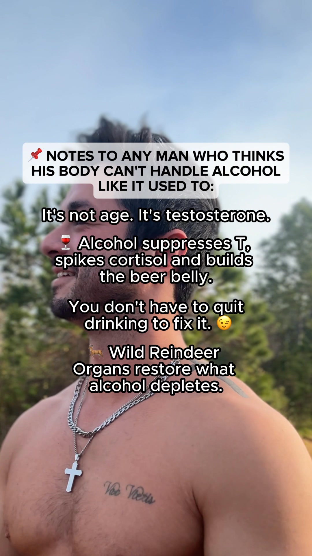Primal Viking Facebook ad: The Real Reason Beer Belly Appears After 30