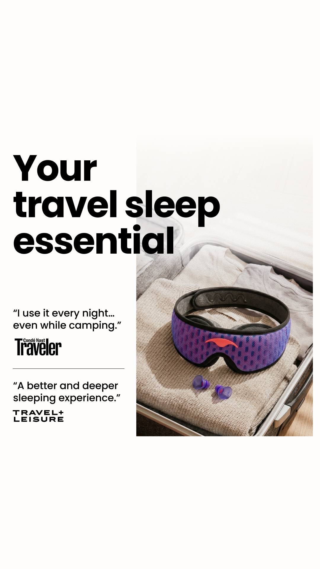 Manta Sleep Facebook ad