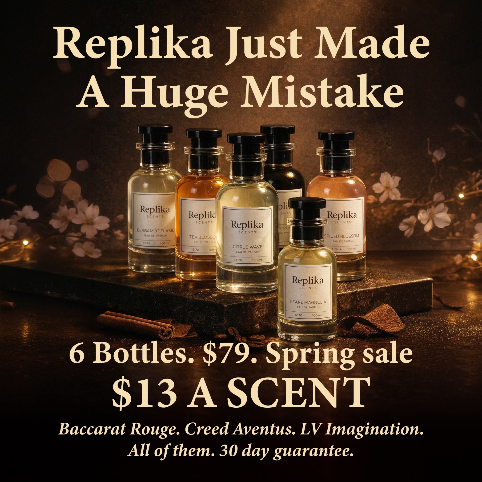 Steve The Perfumer Facebook ad