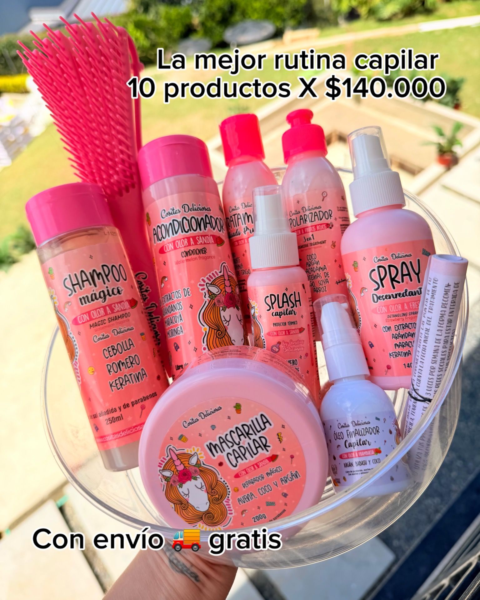 cabellomagico.col Facebook ad: Envio gratis