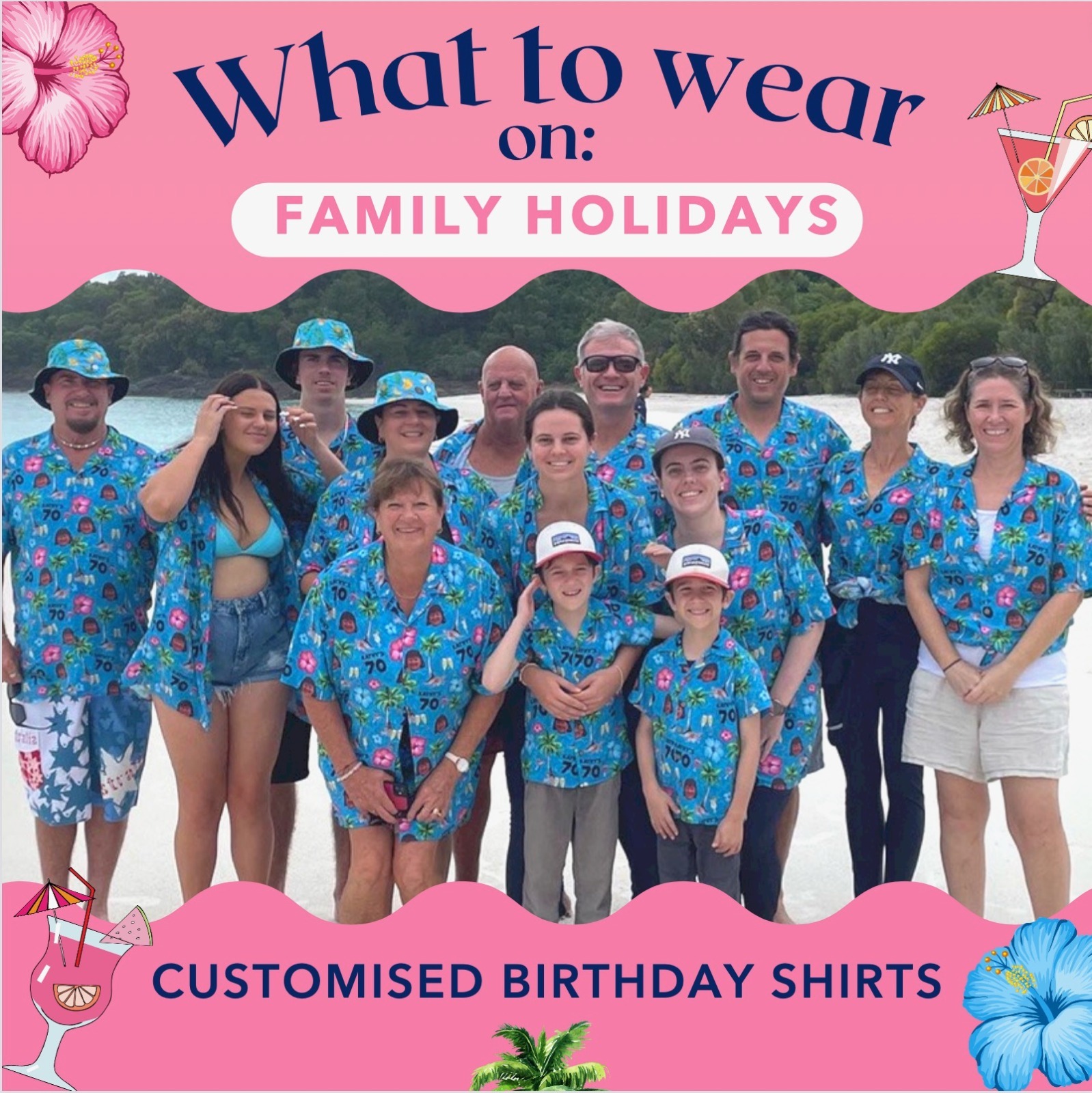 Island Style Clothing Facebook ad: Match the whole gang!
