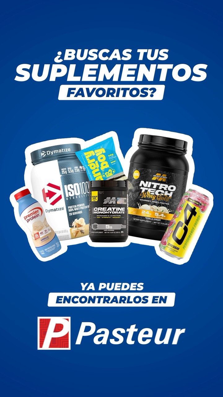 Suplementos Colombia Facebook ad: Tus suplementos favoritos, ahora en Pasteur