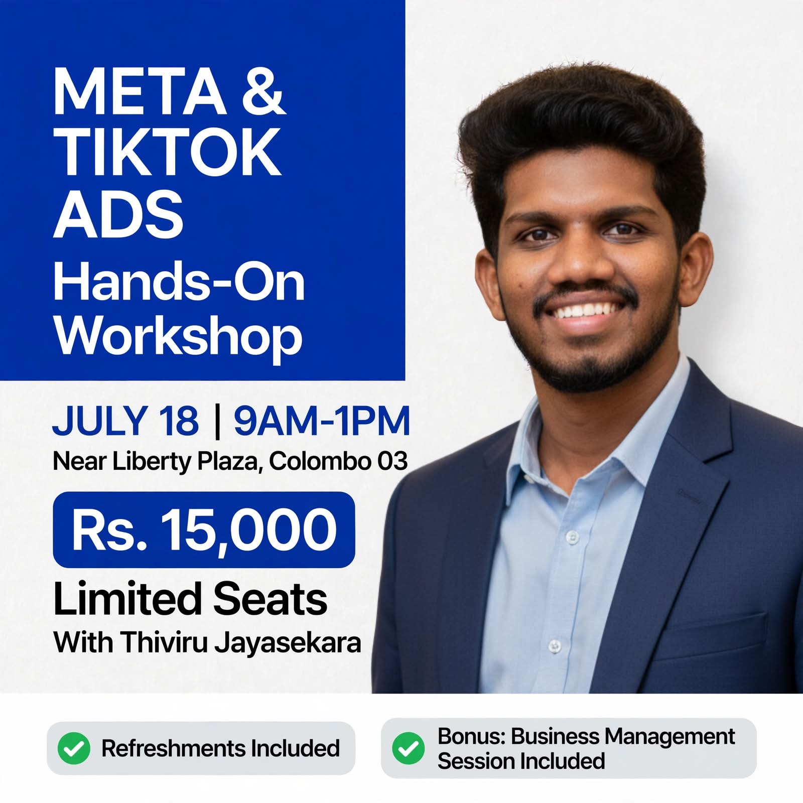 Thiviru Jayasekara - Certified Ads Expert Facebook ad: Ads ගැන A to Z දන්නෙම නැද්ද?