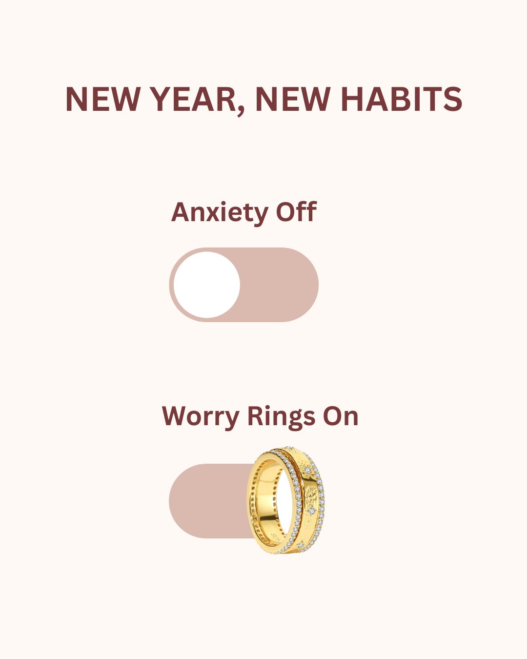 Worry Rings Facebook ad