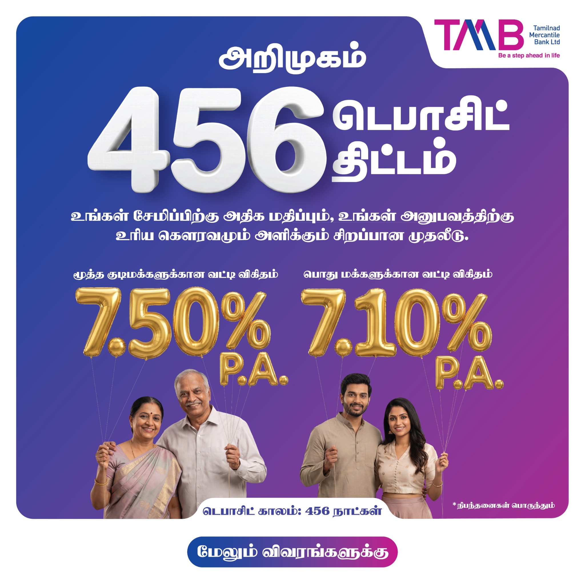 Tamilnad Mercantile Bank Ltd Facebook ad
