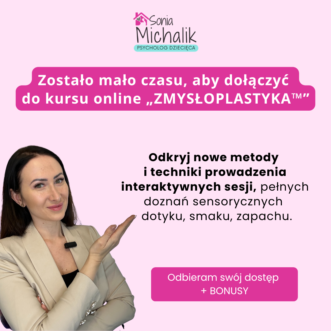 Sonia Michalik psycholog dziecięca Facebook ad