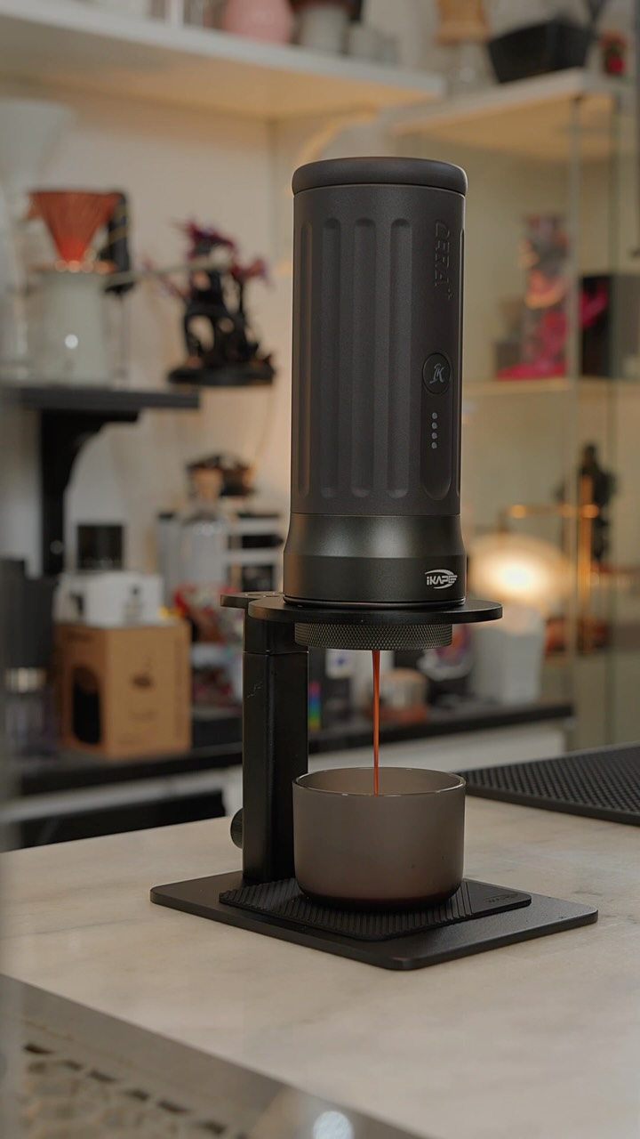 IKAPE Coffee Tools Facebook ad: The IKAPE KAPO K2 Pro portable coffee maker…