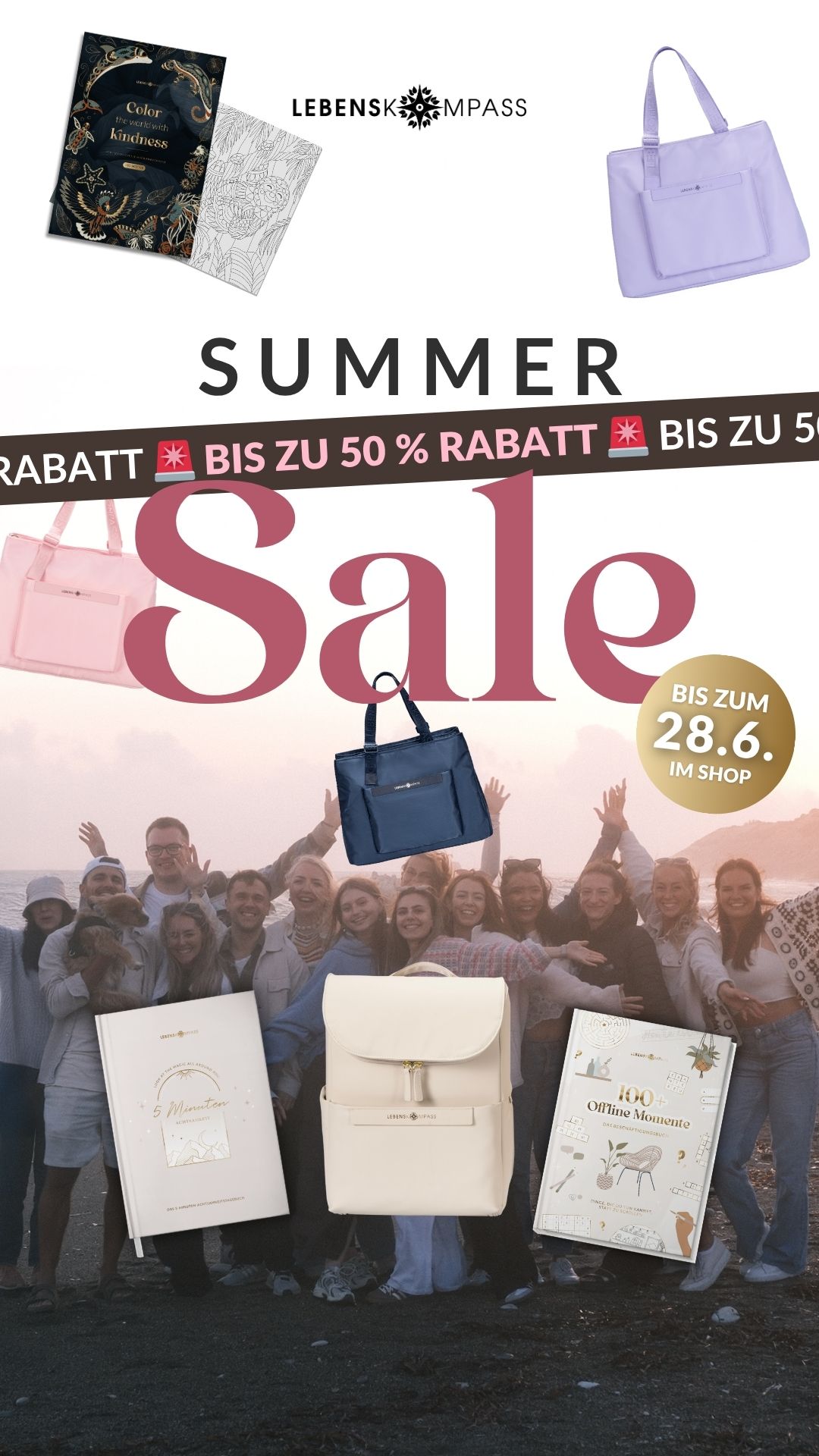 Lebenskompass Facebook ad