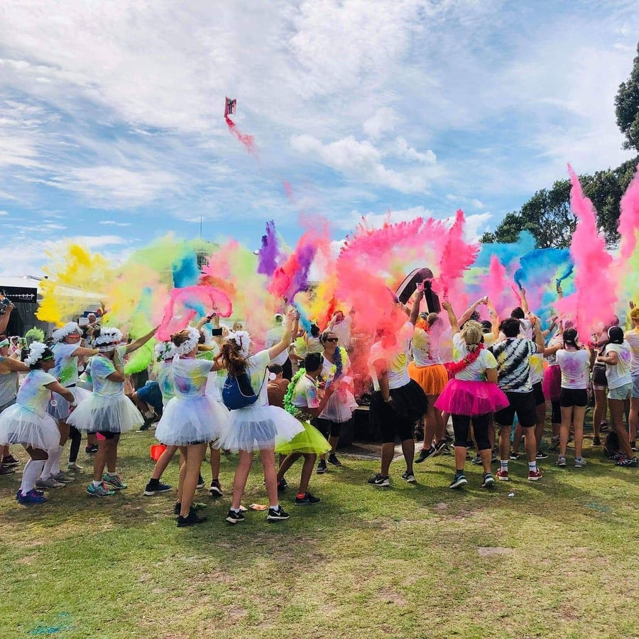 Bay of Islands Rotary Club Facebook ad: Paihia Colour Fun Run