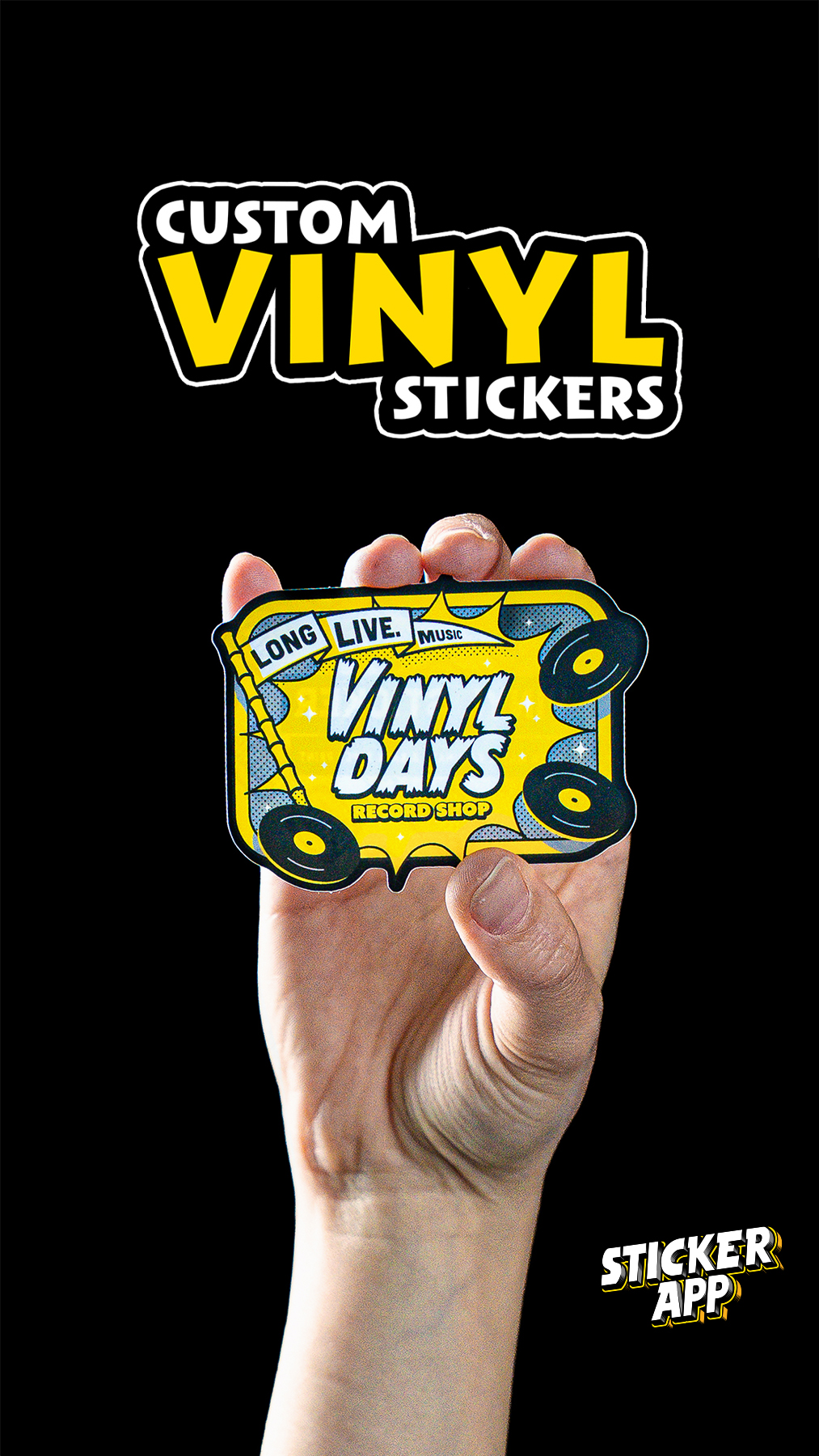 StickerApp Facebook ad