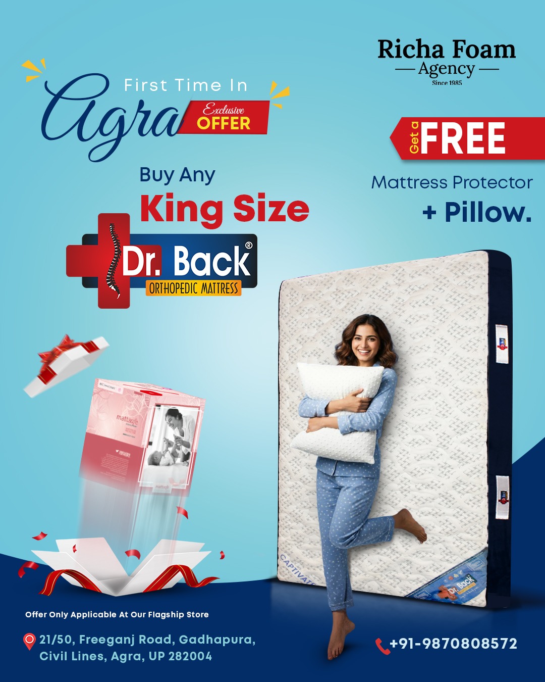 Richa Foam Agency Facebook ad