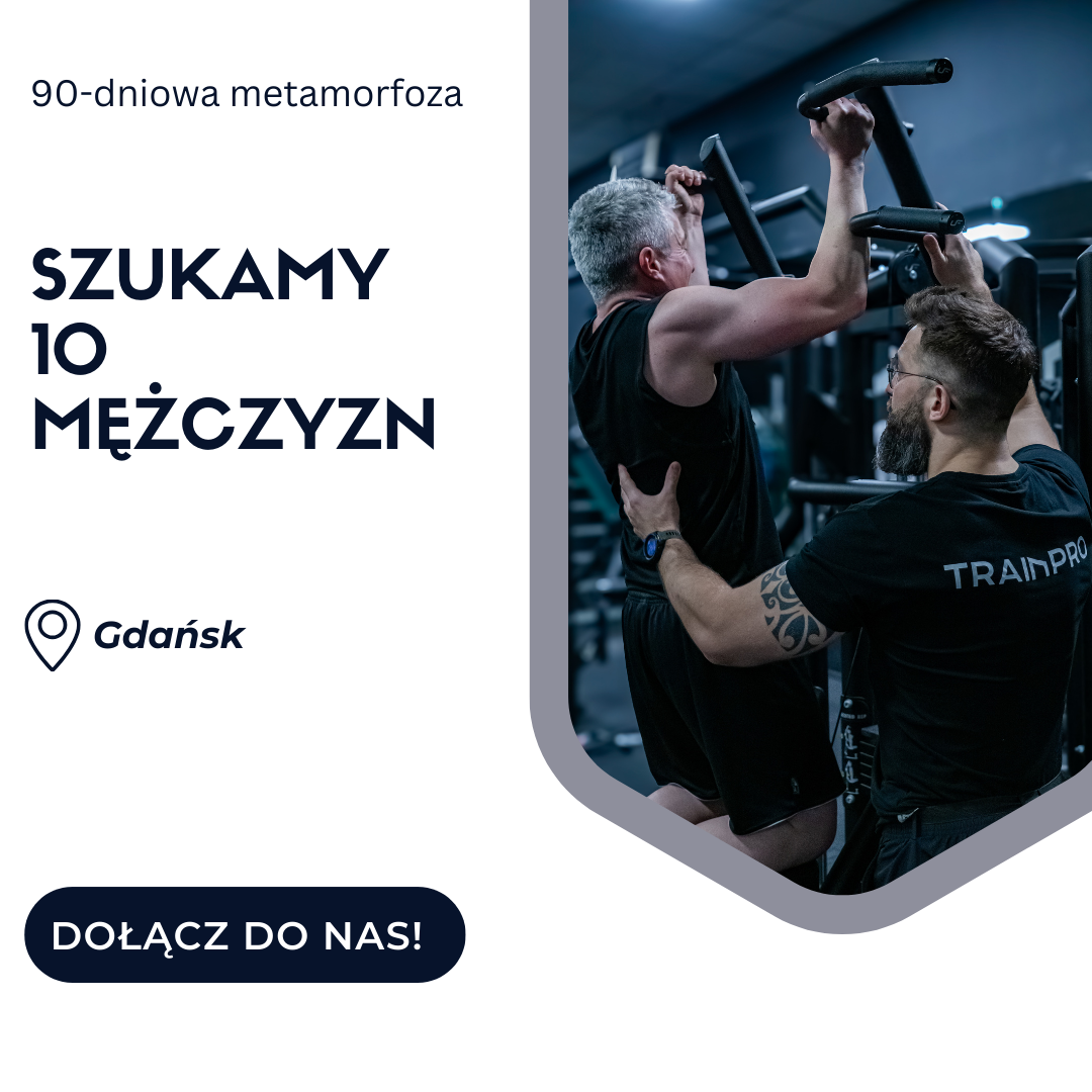 Siłownia Trainpro Gdańsk Facebook ad