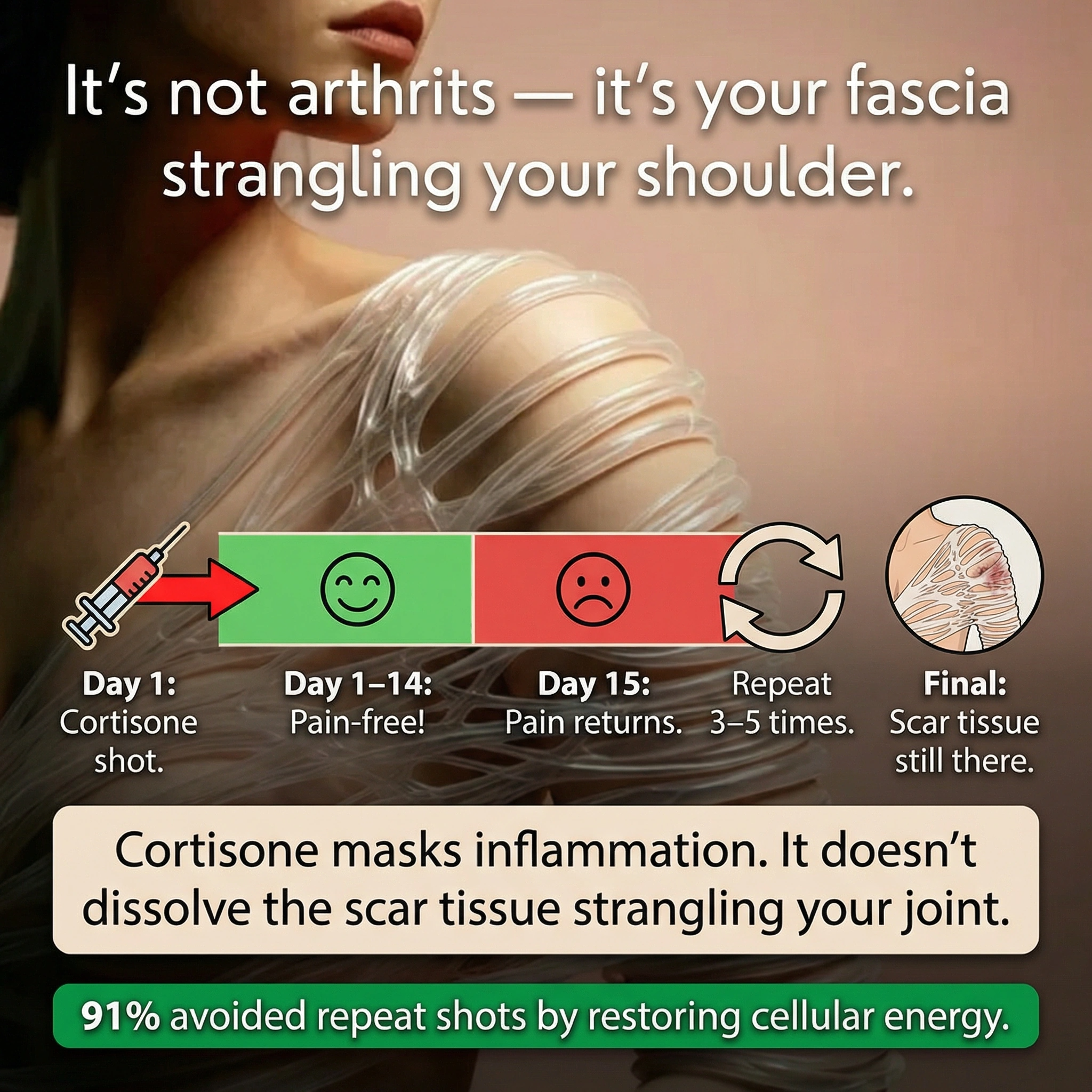 Sarah Mitchell Menopause Joint Expert Facebook ad