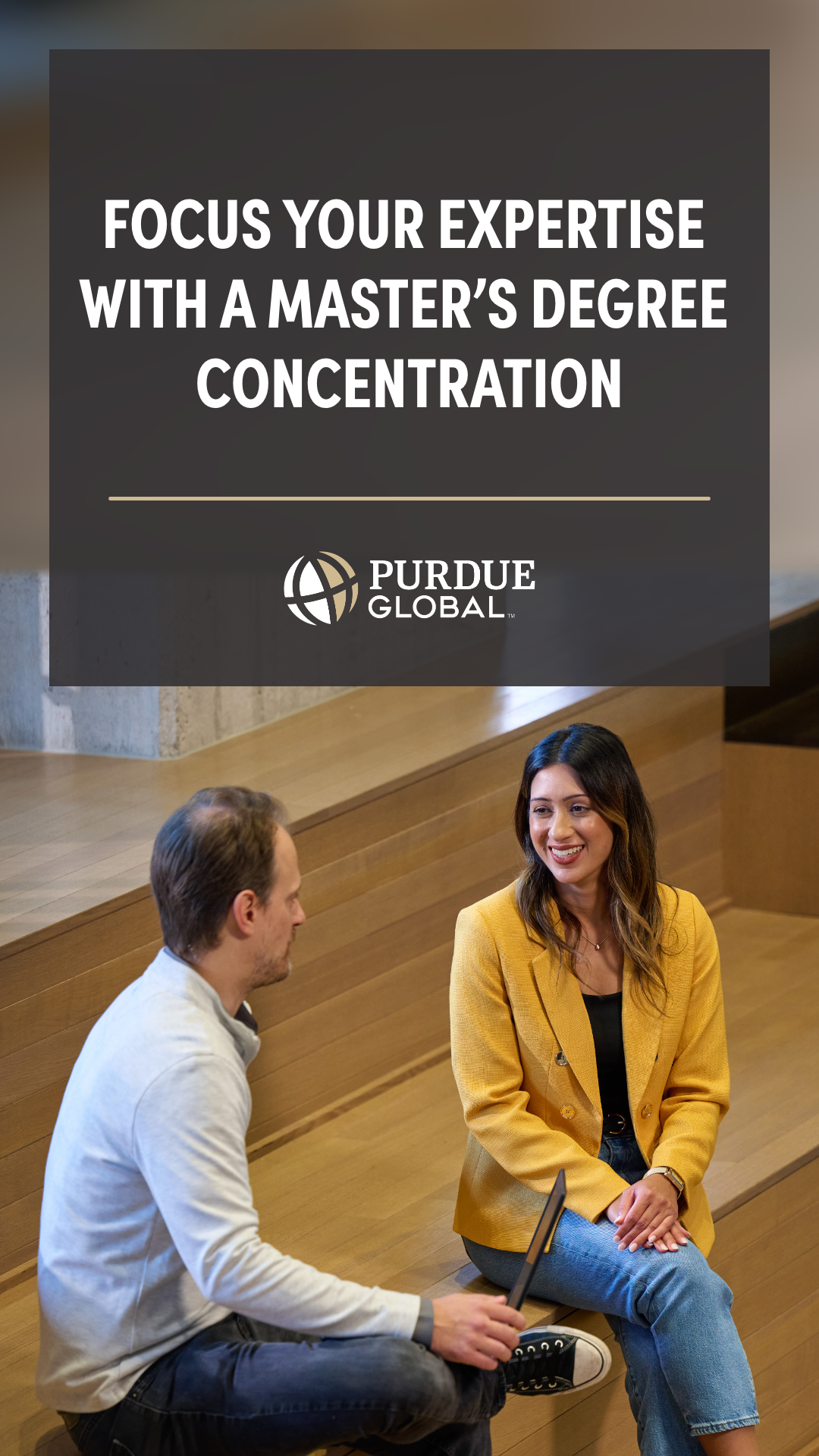 Purdue Global Facebook ad