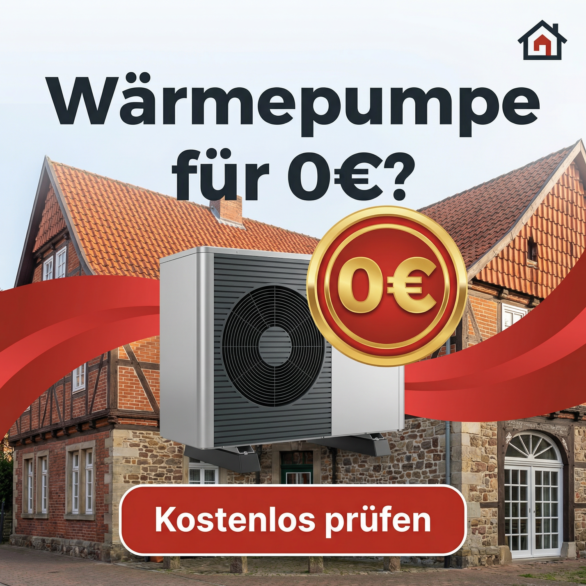 Hausfrage Facebook ad