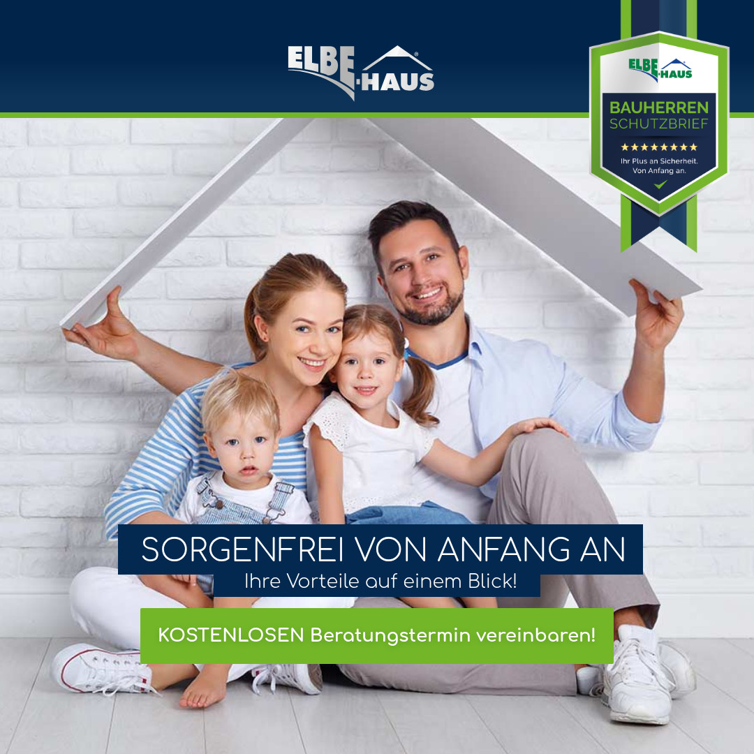Elbe-Haus Facebook ad: Individuell geplant, massiv gebaut, hochwertige…