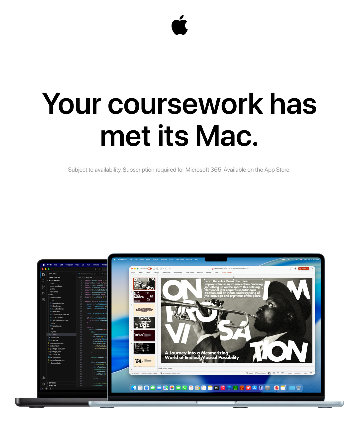 Apple Facebook ad