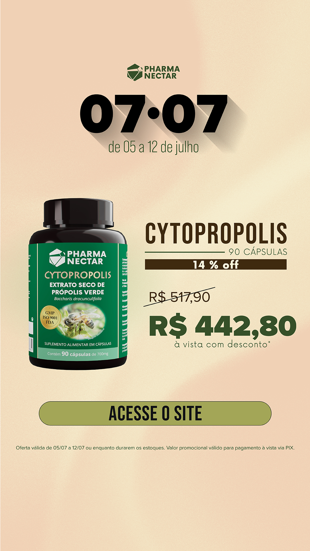 Pharmanectar Facebook ad