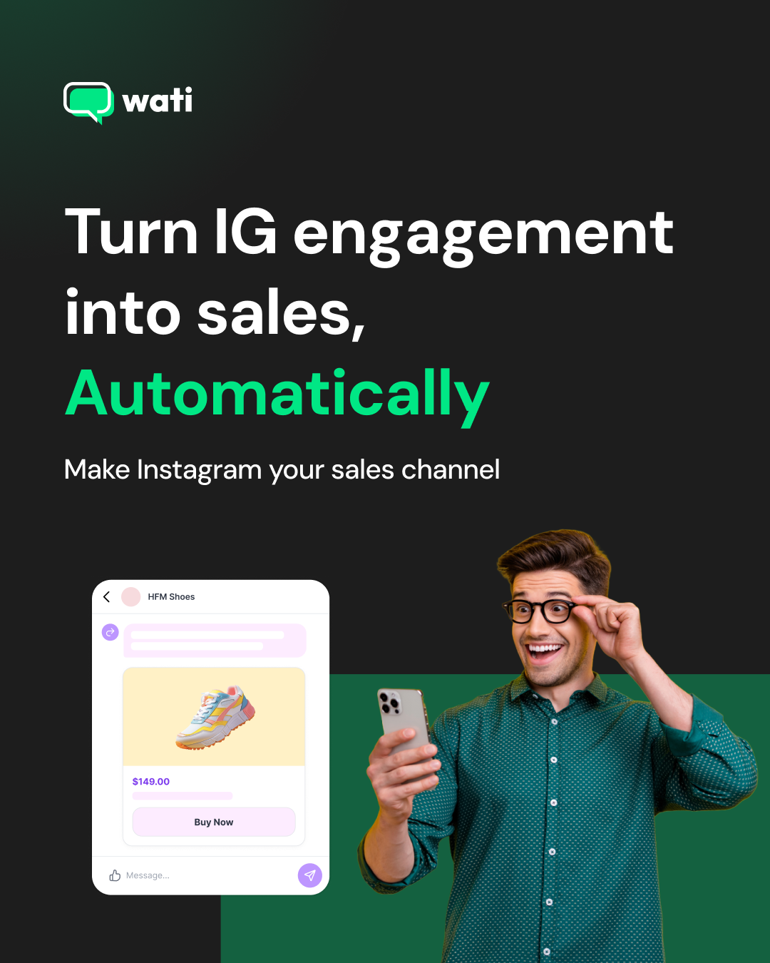 WATI - WhatsApp Team Inbox Facebook ad