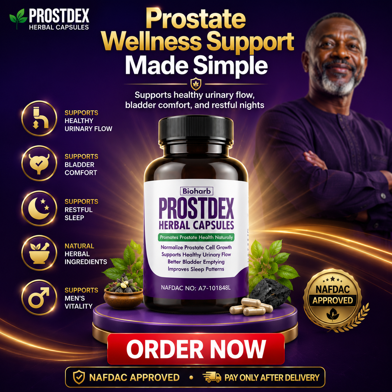Prostdex Herbal Capsule Facebook ad