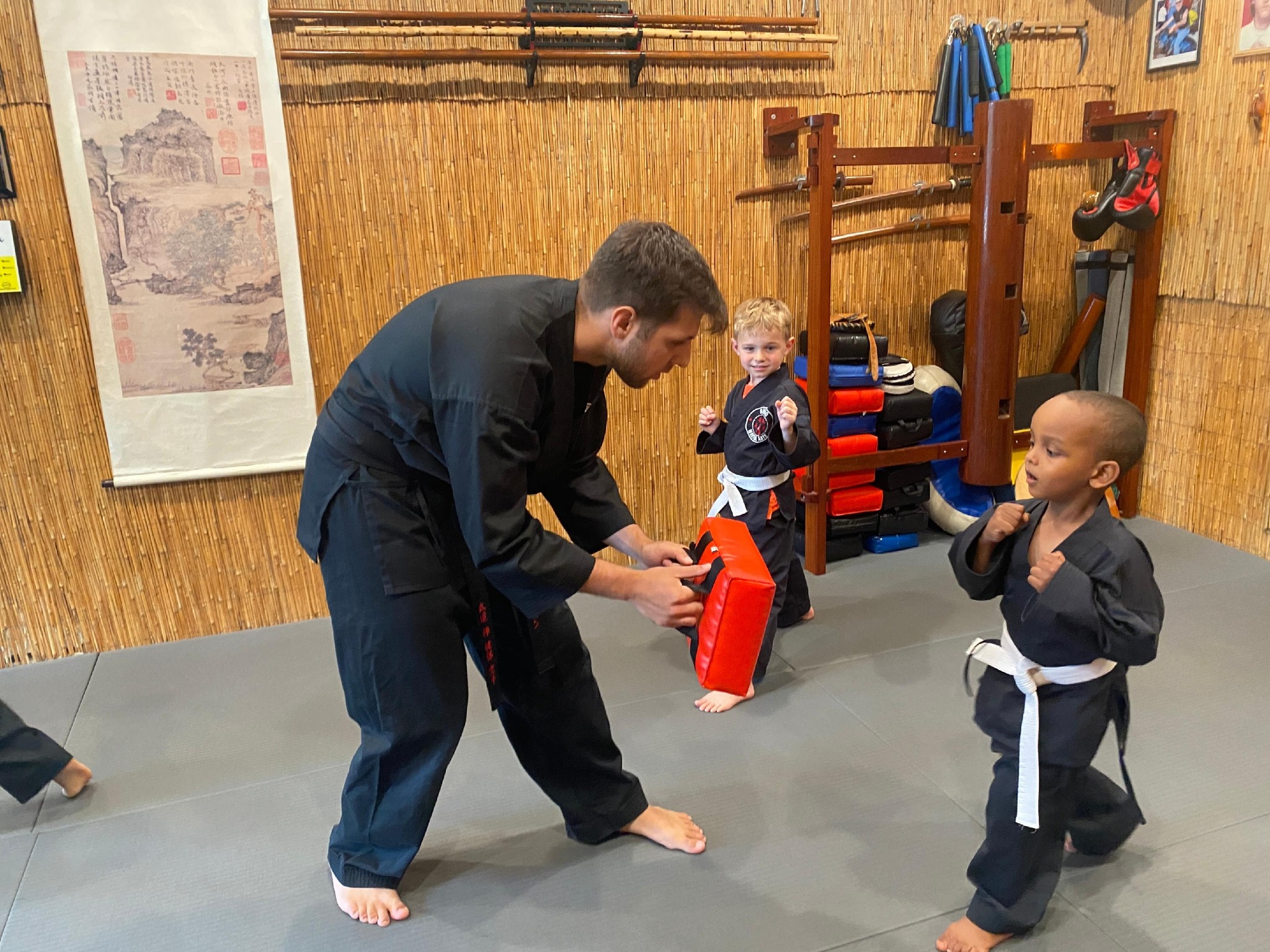 Bushido Martial Arts Academy Facebook ad: Even our youngest students give it their all.