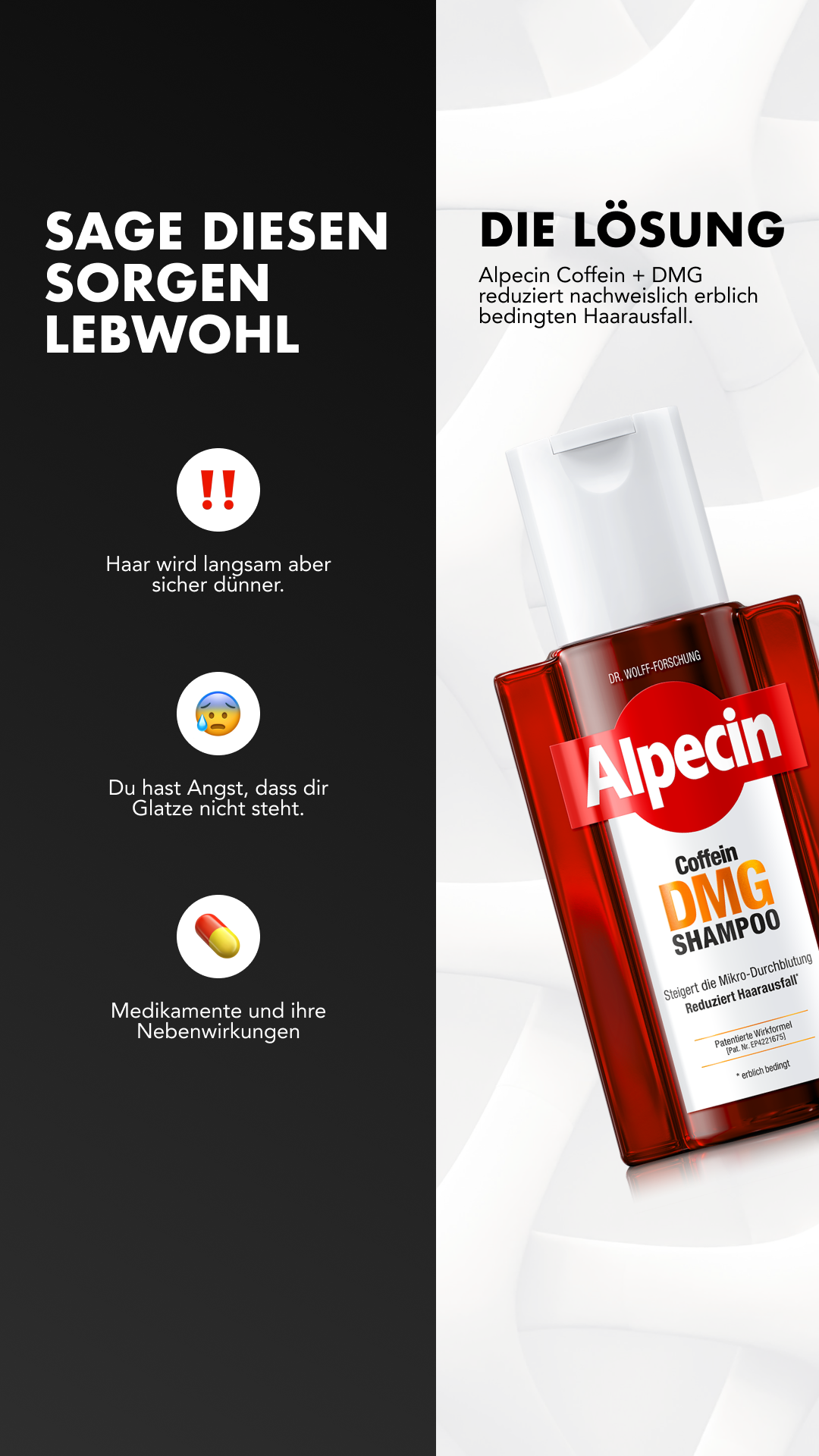 Alpecin Facebook ad