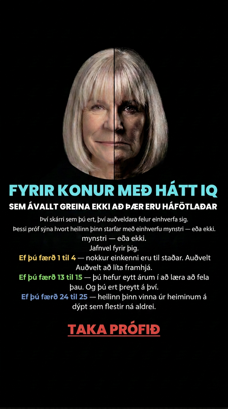 International Brain Test Facebook ad