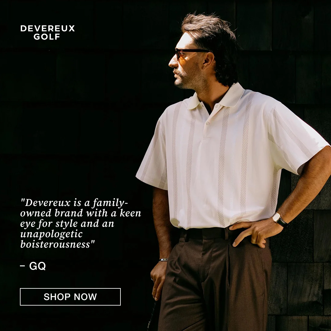 Devereux Golf Facebook ad from Jun 4, 2026