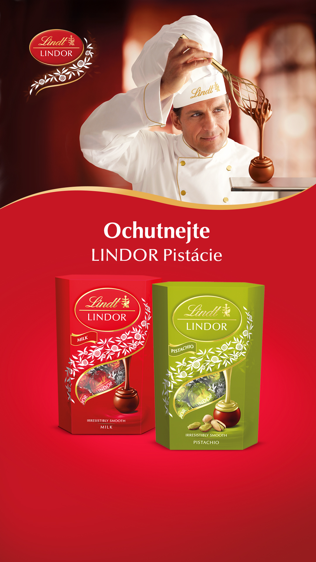 Lindt Facebook ad