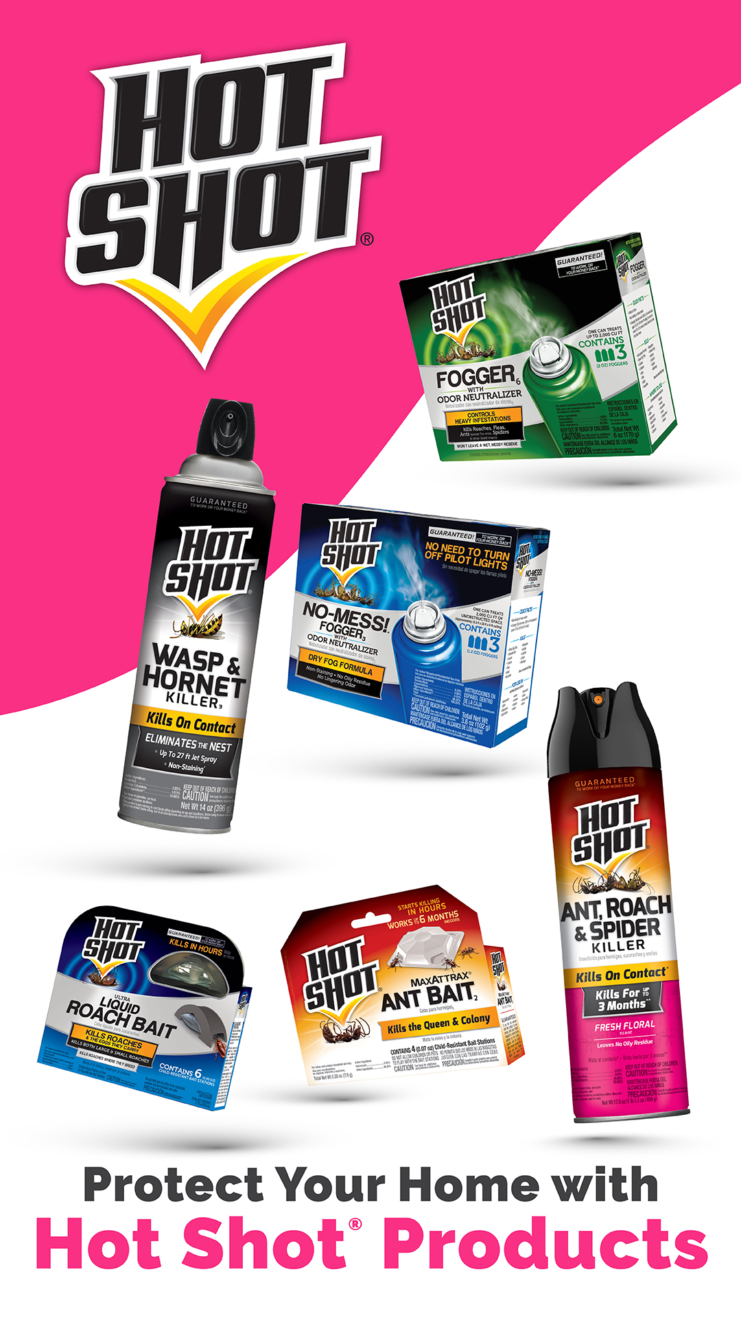 Hot Shot Insecticides Facebook ad