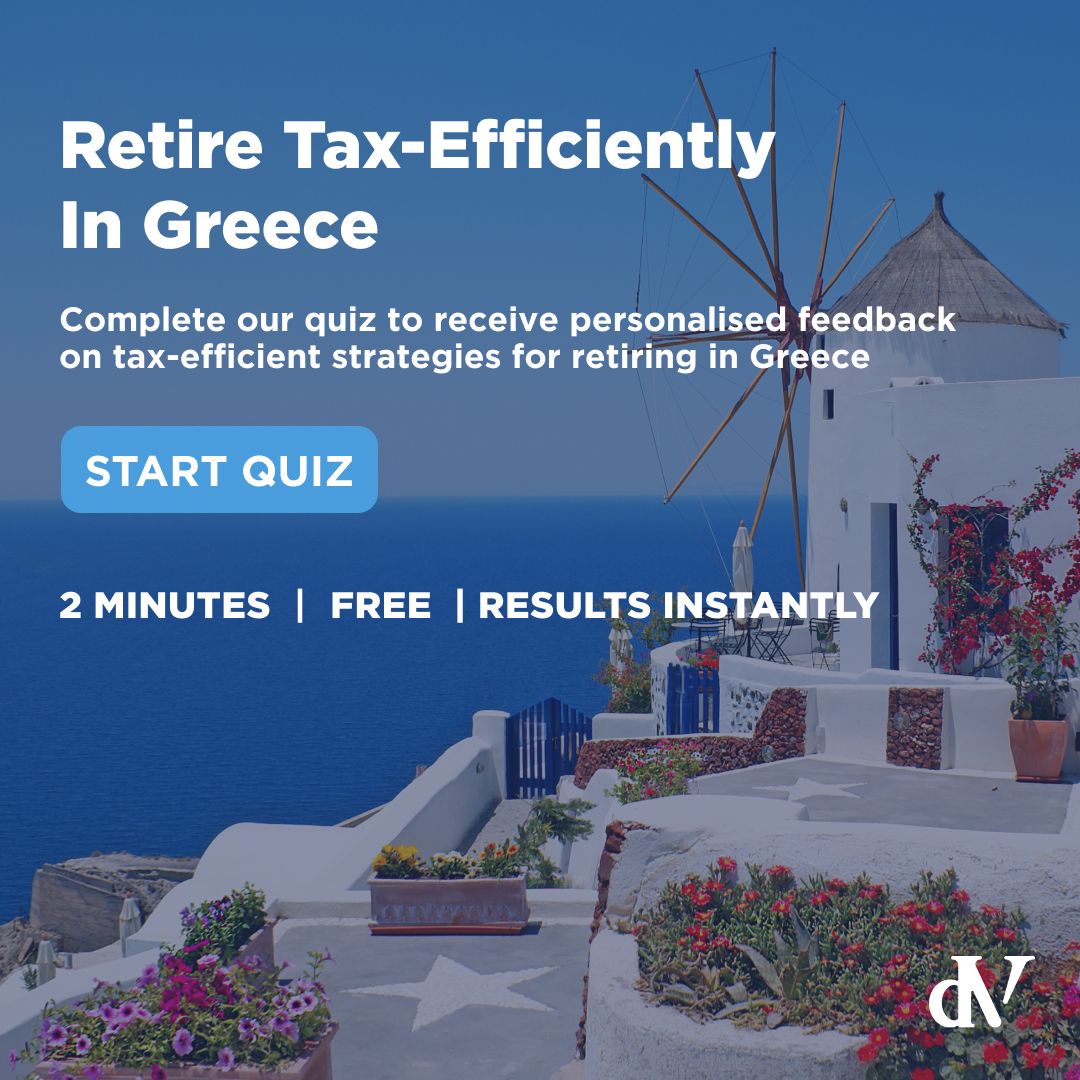 deVere Group Facebook ad: Retire Tax-Efficiently In Greece