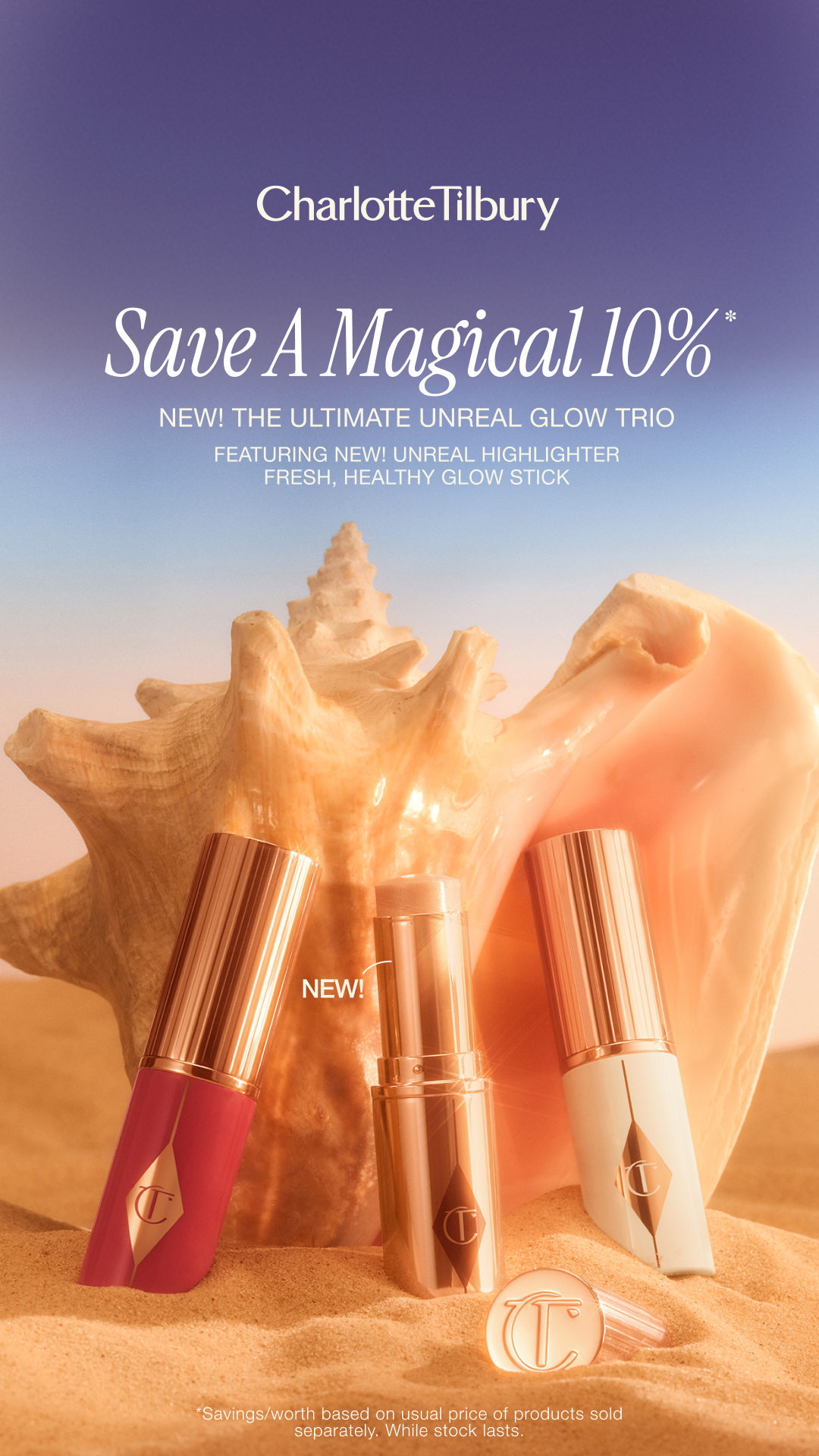 Charlotte Tilbury Facebook ad