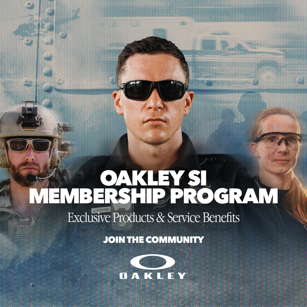 Oakley Standard Issue Facebook ad: Sing-up now
