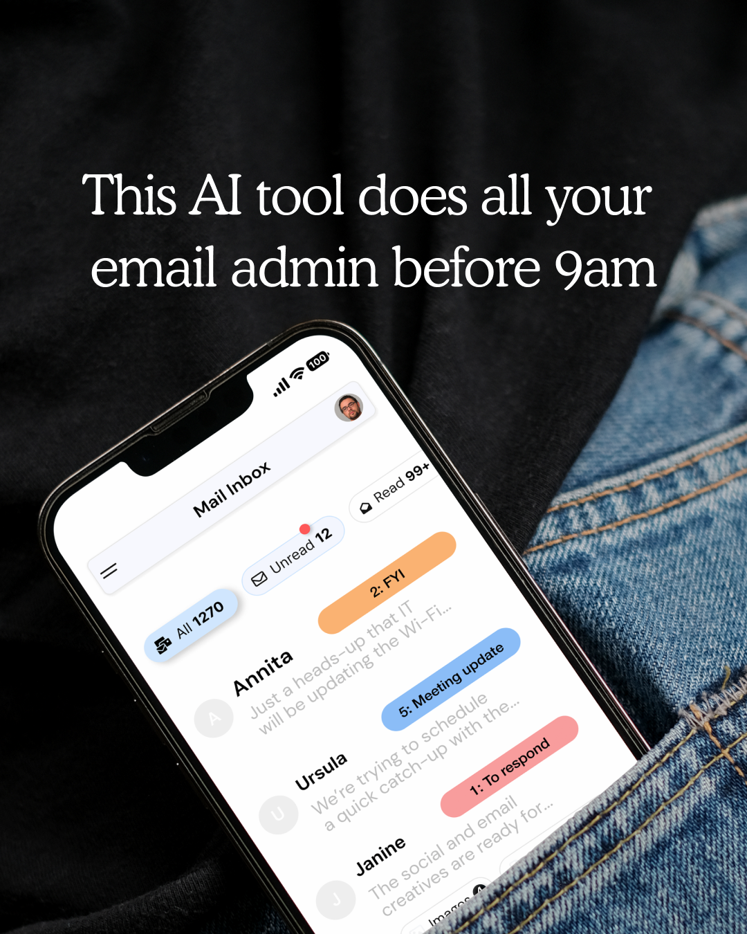 Fyxer AI Facebook ad