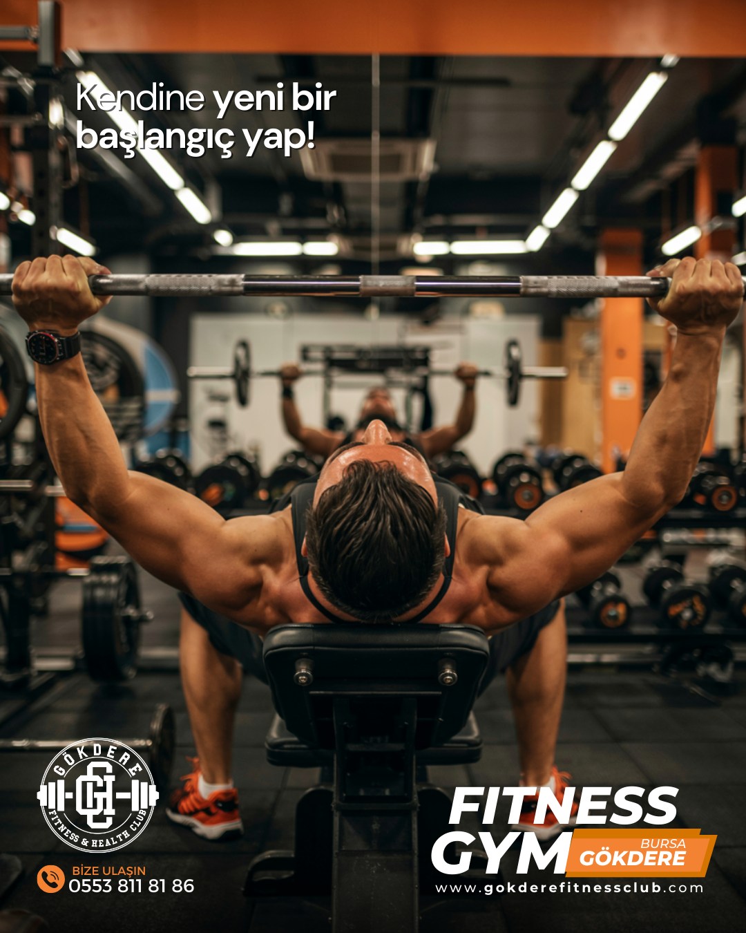 Gökdere Fitness & Healty Center Facebook ad: Kendine yeni bir başlangıç yapmak ya da fit…