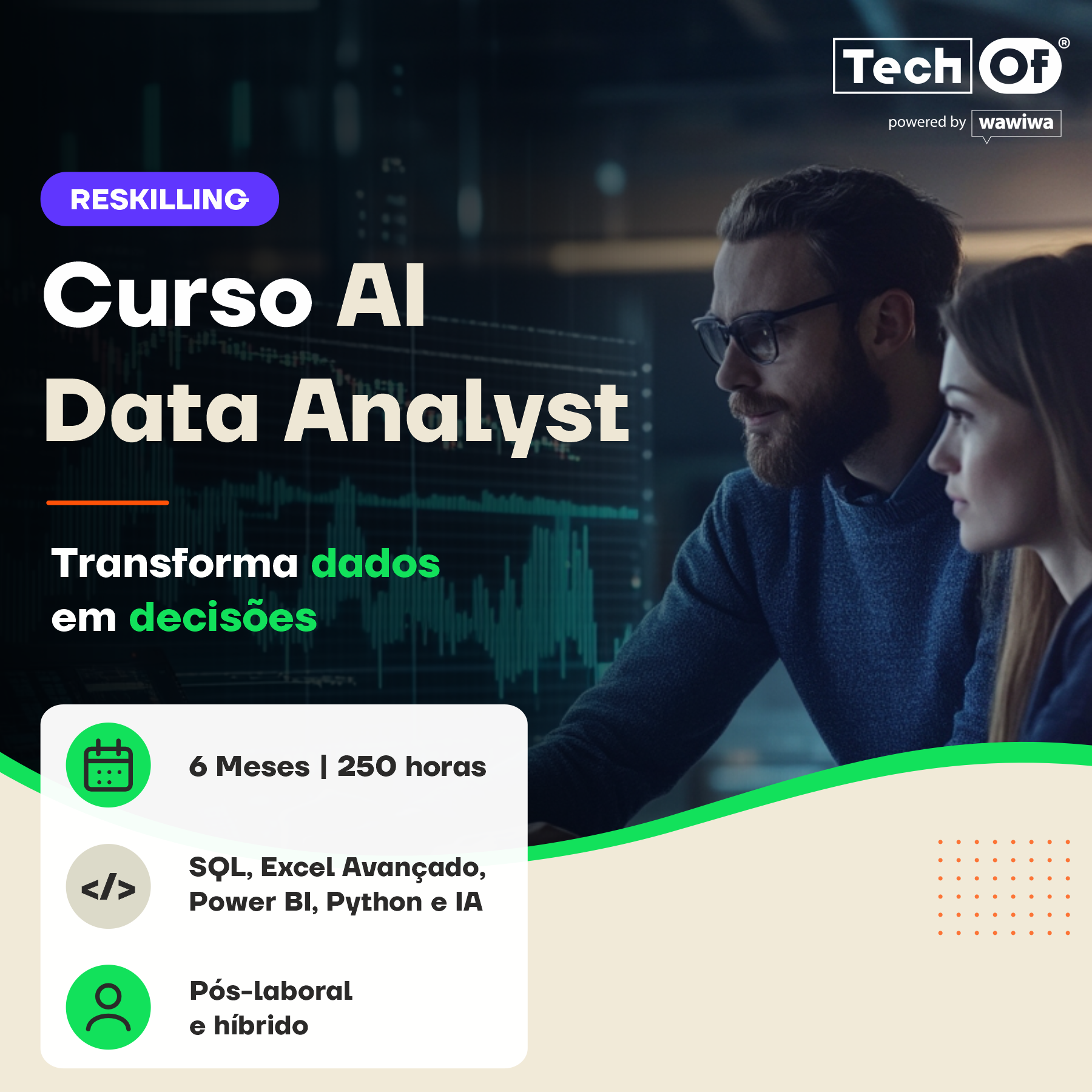 TechOf Facebook ad: A próxima fase da tua carreira pode começar…