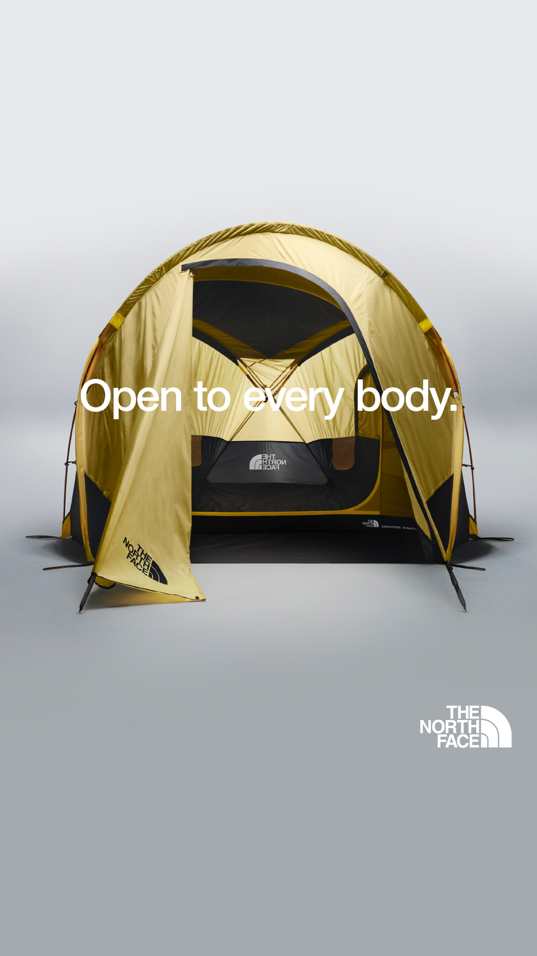 The North Face Facebook ad