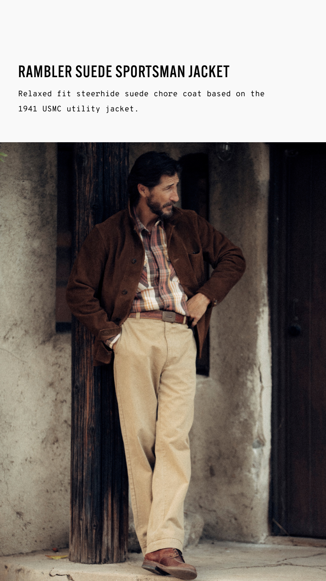 Buck Mason Facebook ad