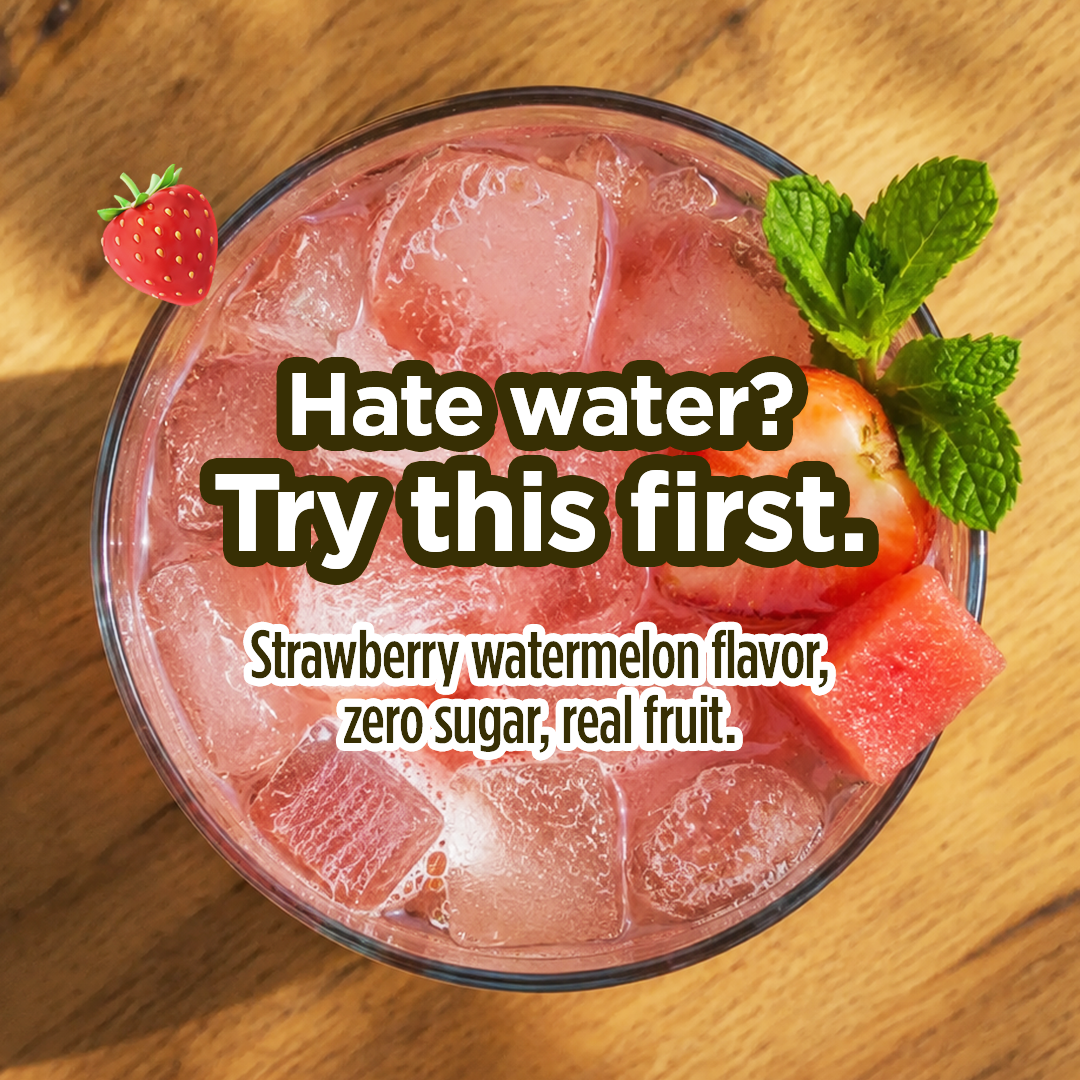 Stur Natural Water Enhancers Facebook ad: Over 20k Five Star Reviews