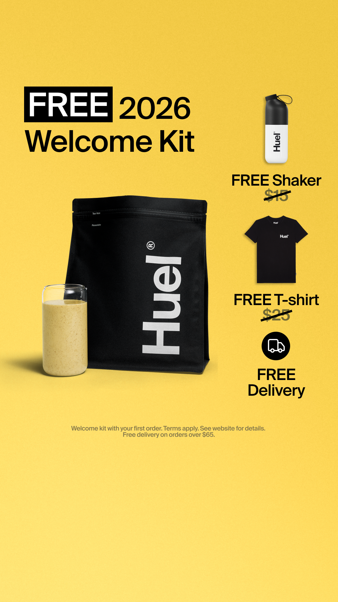 Huel Facebook ad
