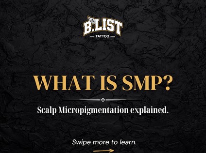 B-List Tattoo Facebook ad: Comment SMP for your free info pack or…