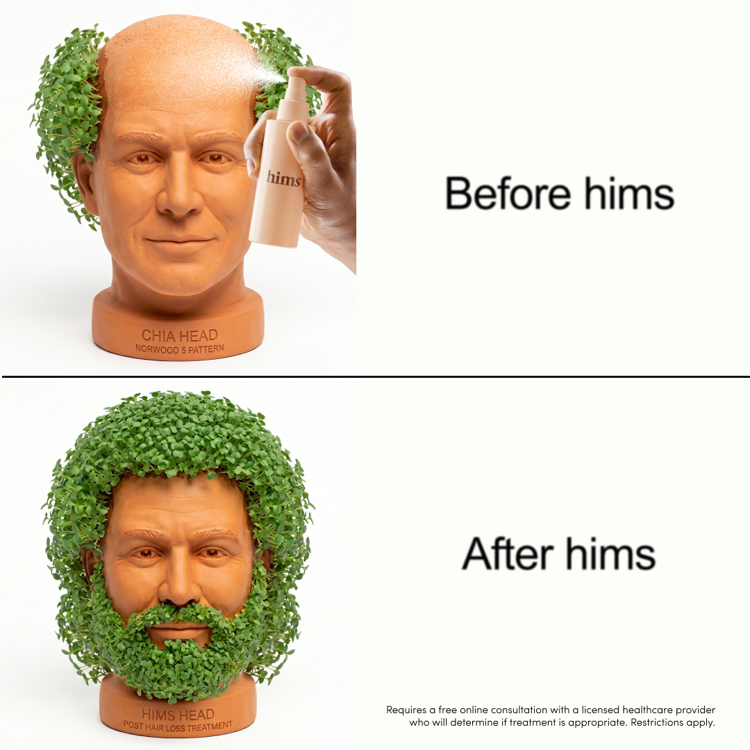 hims Facebook ad