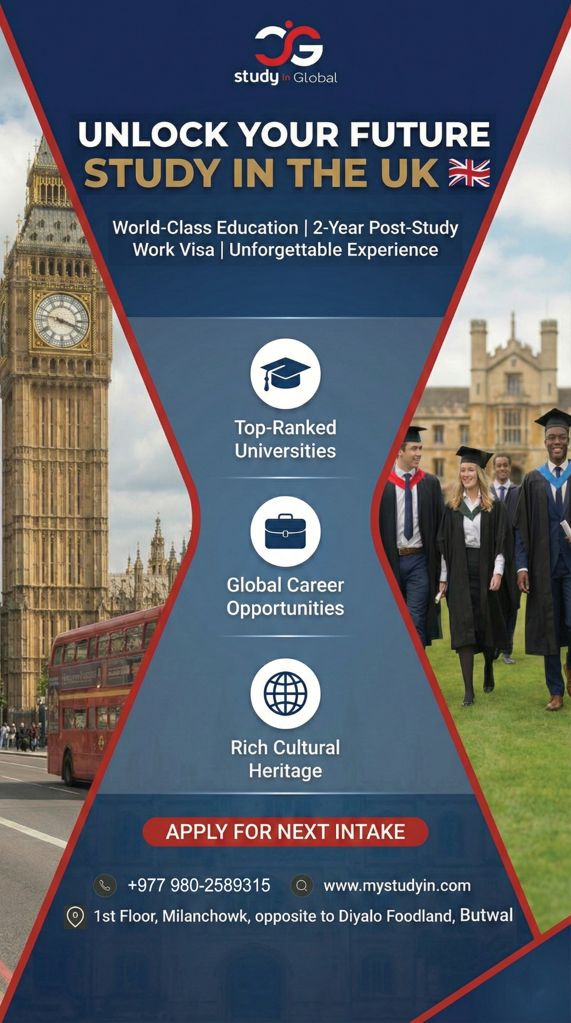 Study In global Facebook ad from Mar 16, 2026